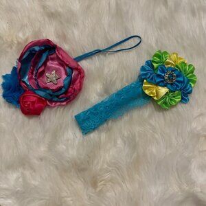 Bundle (2) of Cluster and Sing Flowers on FOE Headband
